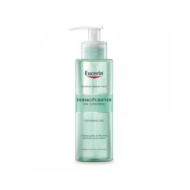 EUCERIN DERMOPURE GEL NETTOYANT PEAUX A IMPERFECTIONS 200ML - 