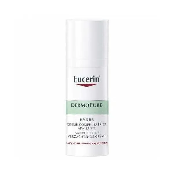EUCERIN DERMOPURE HYDRA CREME COMPENSATRICE APAISANTE 50ML - 