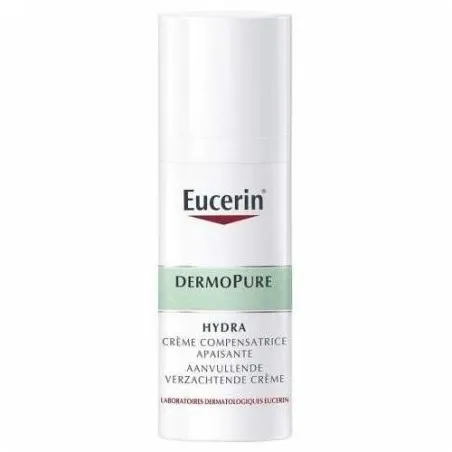 EUCERIN DERMOPURE HYDRA CREME COMPENSATRICE APAISANTE 50ML - 