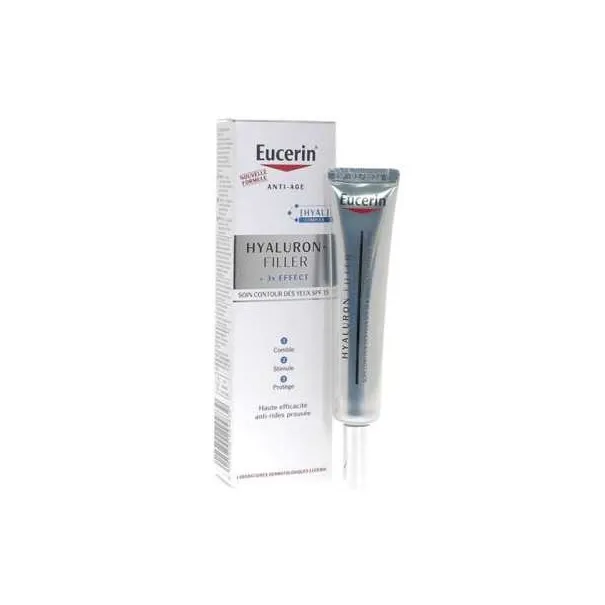 EUCERIN HYALURON FILLER 3 EFFECT SOIN CONTOUR DES YEUX 15ML - 