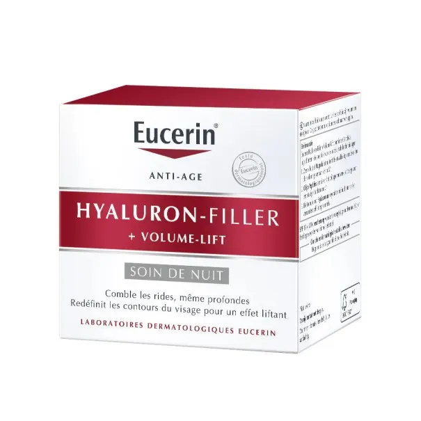 EUCERIN HYALURON FILLER VOLUME LIFT SOIN DE NUIT 50ML - FORTE PHARMA