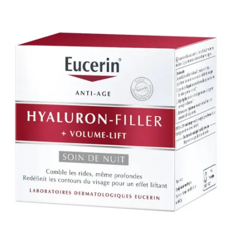 EUCERIN HYALURON FILLER VOLUME LIFT SOIN DE NUIT 50ML - FORTE PHARMA