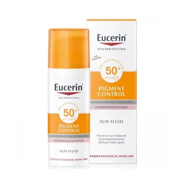 EUCERIN PIGMENT CONTROL FLUID SPF 50 SOLAIRE ANTI TACHES 50ML - 