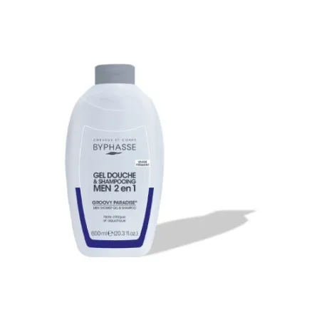 BYPHASSE GEL DOUCHE-SHAMPOOING 2 EN 1 GROOVY PARADISE MEN 600ML - BYPHASSE