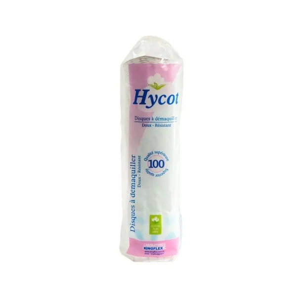 HYCOT DISQUES A DEMAQUILLER 100 DISQUES - 