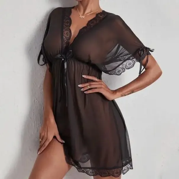 Nuisette En Mesh LF027 - 