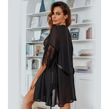 Parure En Mesh Et Dentelle LF026 - 