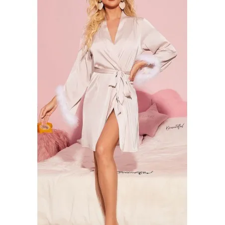 Robe De Nuit En Satin LF029 - 