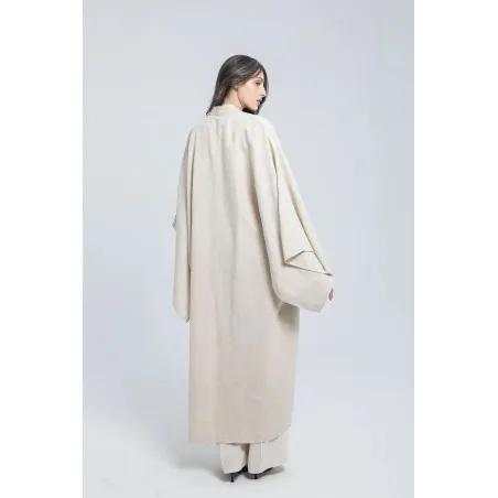 Kimono en lin brodé - Estelle