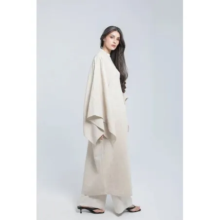 Kimono en lin brodé - Estelle