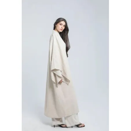 Kimono en lin brodé - Estelle