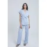 PANTALON LARGE EN LIN - Estelle