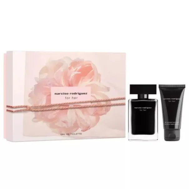COFFRET FOR HER EAU DE TOILETTE 50ML + CRÈME MAIN PARFUMÉE NARCISO RODRIGUEZ - NARCISO RODRIGUEZ