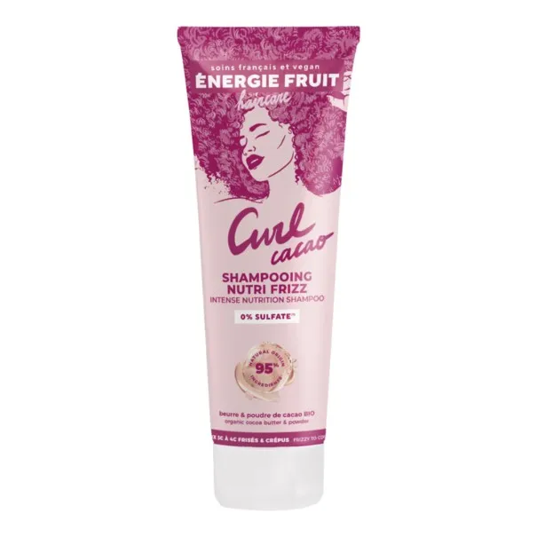 SHAMPOING CACAO NUTRITION INTENSE CHEVEUX FRISÉS À CRÉPUS - Energie Fruit