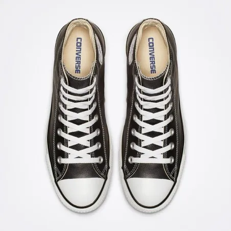 Converse – Chuck Taylor All Star en cuir montante – Noir - CONVERSE