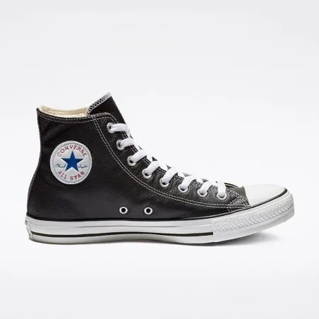 Converse – Chuck Taylor All Star en cuir montante – Noir - CONVERSE