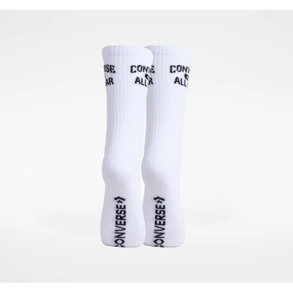 Converse – Lot de 2 demi-coussins Converse All Star Crew – Blanc - CONVERSE
