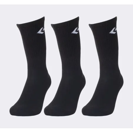 Converse – Lot de 3 paires de chaussettes Converse Classic Star Chevron Crew – Noir - CONVERSE