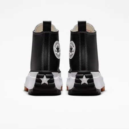 Converse -RUN STAR HIKE PLATFORM FOUNDATIONAL LEATHER – Noir - CONVERSE