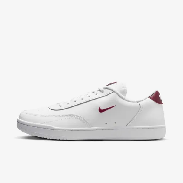 Nike – Chaussures Court Vintage – Blanc/Rouge équipe - NIKE