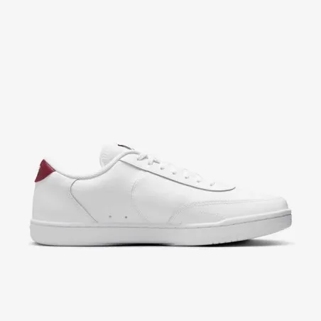 Nike – Chaussures Court Vintage – Blanc/Rouge équipe - NIKE