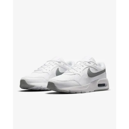 Chaussures femme NIKE AIR MAX SC- Blanc Argent - NIKE