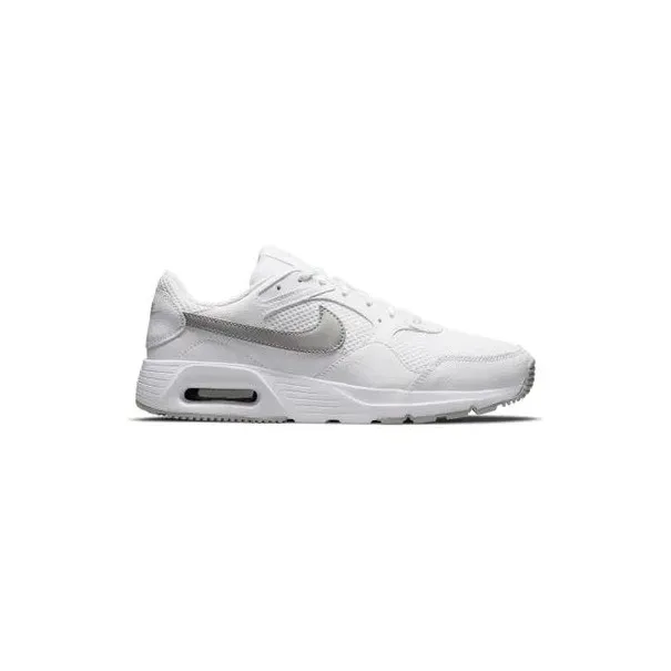 Chaussures femme NIKE AIR MAX SC- Blanc Argent - NIKE