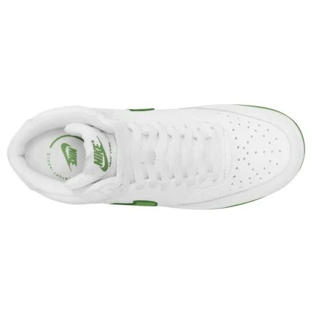 Nike Femme – NikeCourt Vision Mid – Blanc Vert - NIKE
