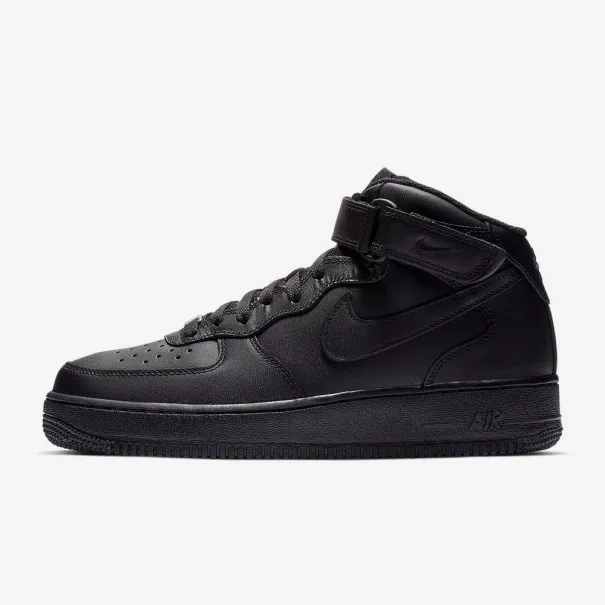Nike Homme – Nike Air Force 1 Mid ’07- noir - NIKE