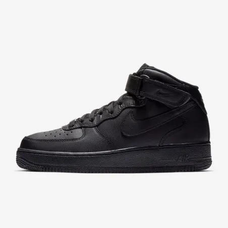 Nike Homme – Nike Air Force 1 Mid ’07- noir - NIKE