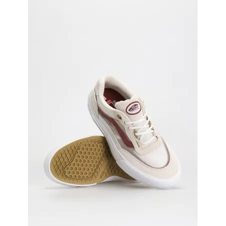 Vans – Chaussures Vans Wayvee – beige (cuir beige/blanc) - VANS
