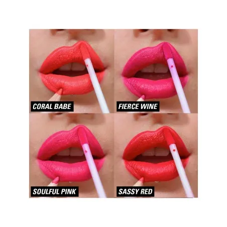 Lipstick REVOLUTION  LIP SET LIP CONTOUR-CORAL BABE - REVOLUTION
