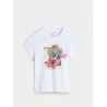 Vans – Fourgonnettes T-shirt – Blanc Fleur - VANS
