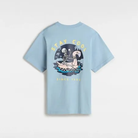 Vans – T-shirt Vans By Stay Cool – Bleu - VANS