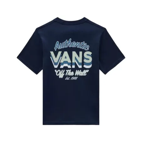 Vans – T-shirt Vans BODEGA SS pour garçon – Bleu - VANS