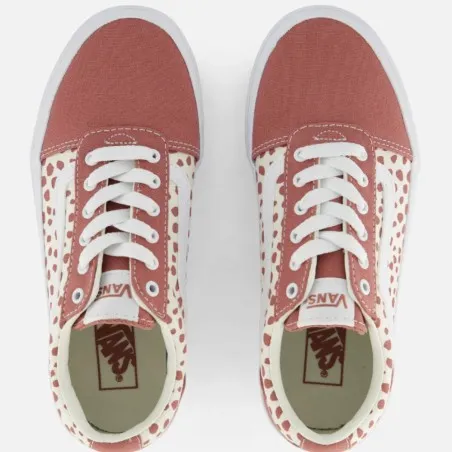 Vans Enfant – Baskets Ward Dots Withered Filles- Rose - VANS