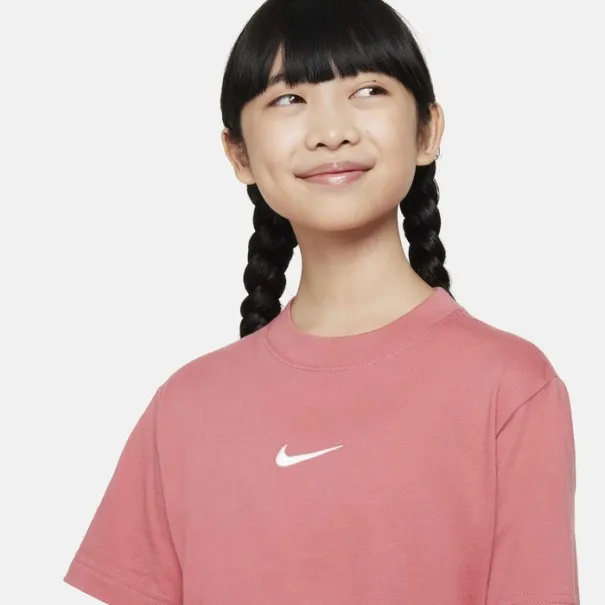 Nike – T-shirt pour enfants plus âgés Nike – Rose Clair - NIKE