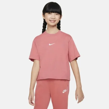 Nike – T-shirt pour enfants plus âgés Nike – Rose Clair - NIKE