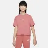 Nike – T-shirt pour enfants plus âgés Nike – Rose Clair - NIKE