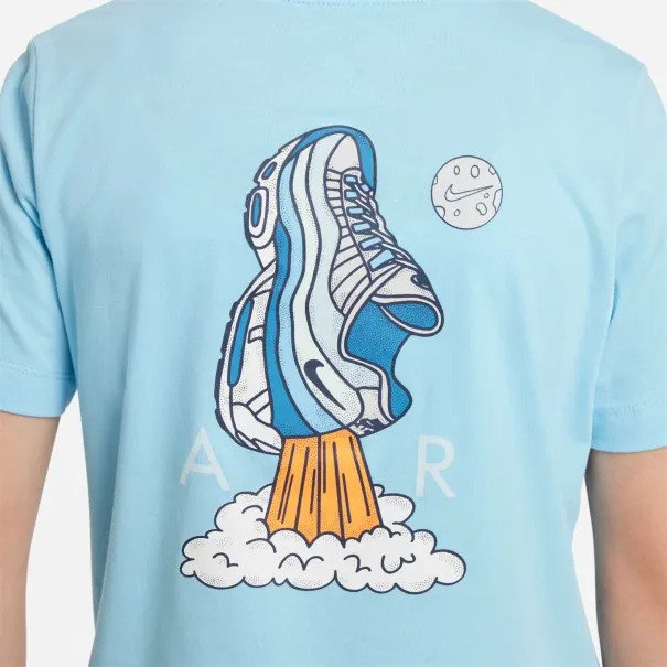Nike Enfant – T-shirt enfant Nike Air – Bleu Ciel - NIKE