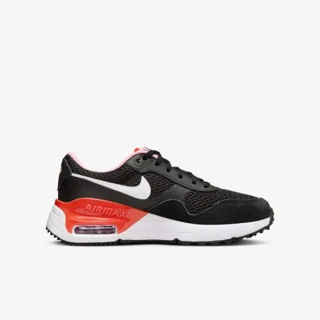 Nike Enfant – Nike Air Max SYSTM SE – Noir/Rouge piquant/Rose vif/Blanc - NIKE