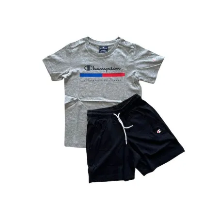 Champion -Ensemble short d’été Champion pour enfant, 2 pièces – Gris - CHAMPION