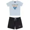 Champion -Maillot de bain enfant Champion avec maillot de bain – bleu clair et noir - CHAMPION