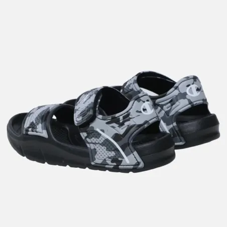 Champion – Champion Sandale Squirt B Ps – Gris Noir - CHAMPION
