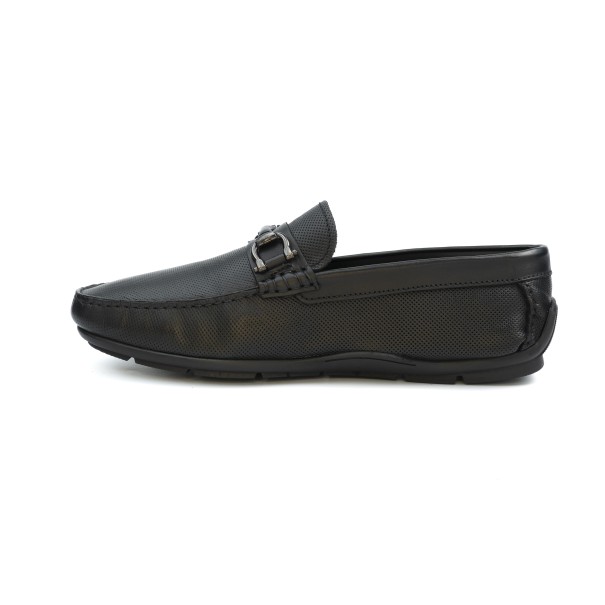 Mocassin Homme BELTONI  MOC 945 NOIR CUIR - BELTONI