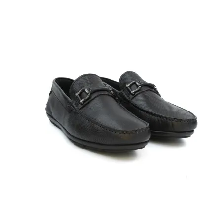 Mocassin Homme BELTONI  MOC 945 NOIR CUIR - BELTONI