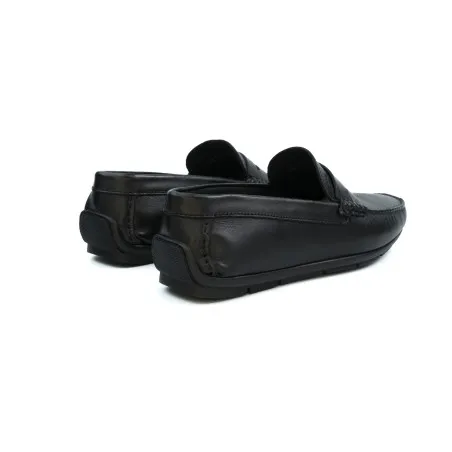 Mocassin Homme BELTONI  PORTOFINO NOIR CUIR - BELTONI