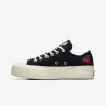 Converse Femme – Women’s Chuck Taylor All Star Lift OX “Cherries” – Noir - CONVERSE