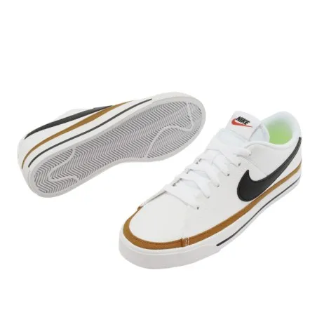 Nike Femme -Nike Court Legacy Next Nature – Blanc/Ocre du désert - NIKE