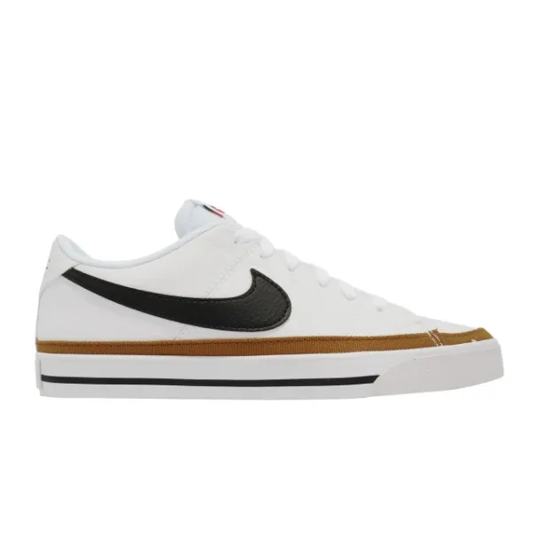 Nike Femme -Nike Court Legacy Next Nature – Blanc/Ocre du désert - NIKE